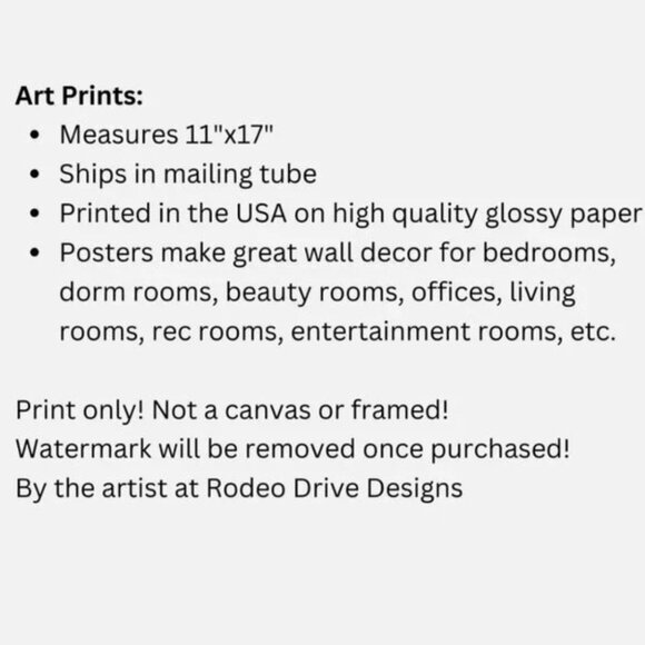 Aesthetic Home Decor New York City Art Print 11X17 - Picture 2 of 2